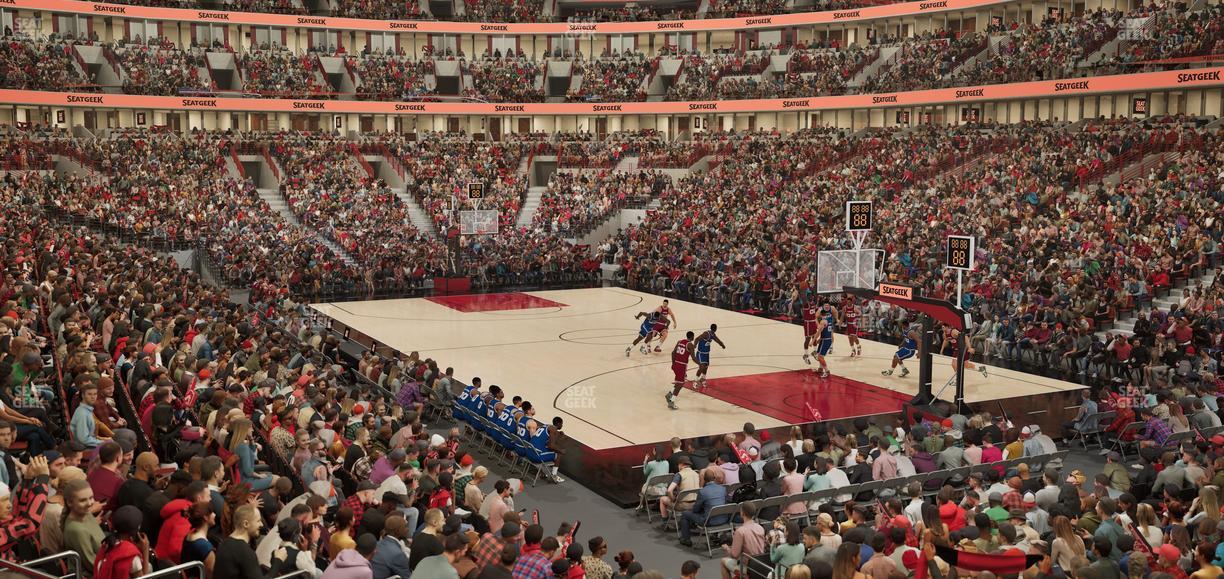 United Center - Section 119 A Seat View