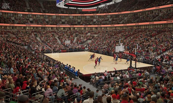 United Center - Section 119 A Seat View