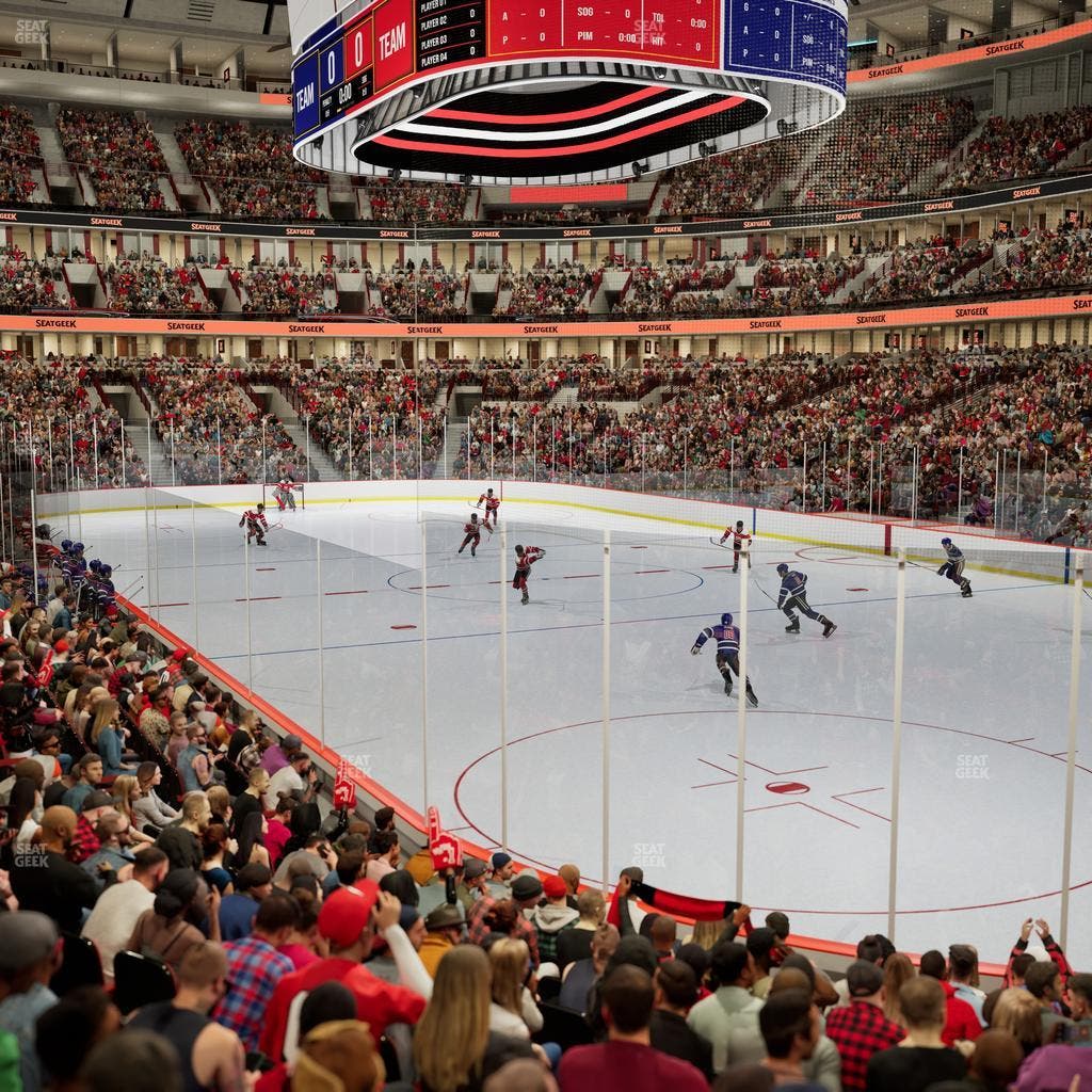 United Center - Section 119 A Seat View