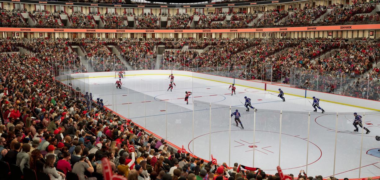 United Center - Section 119 Seat View
