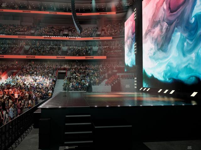 United Center - Section 120 Seat View United Center - Section 120 Seat View