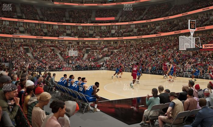 United Center - Section 120 Seat View