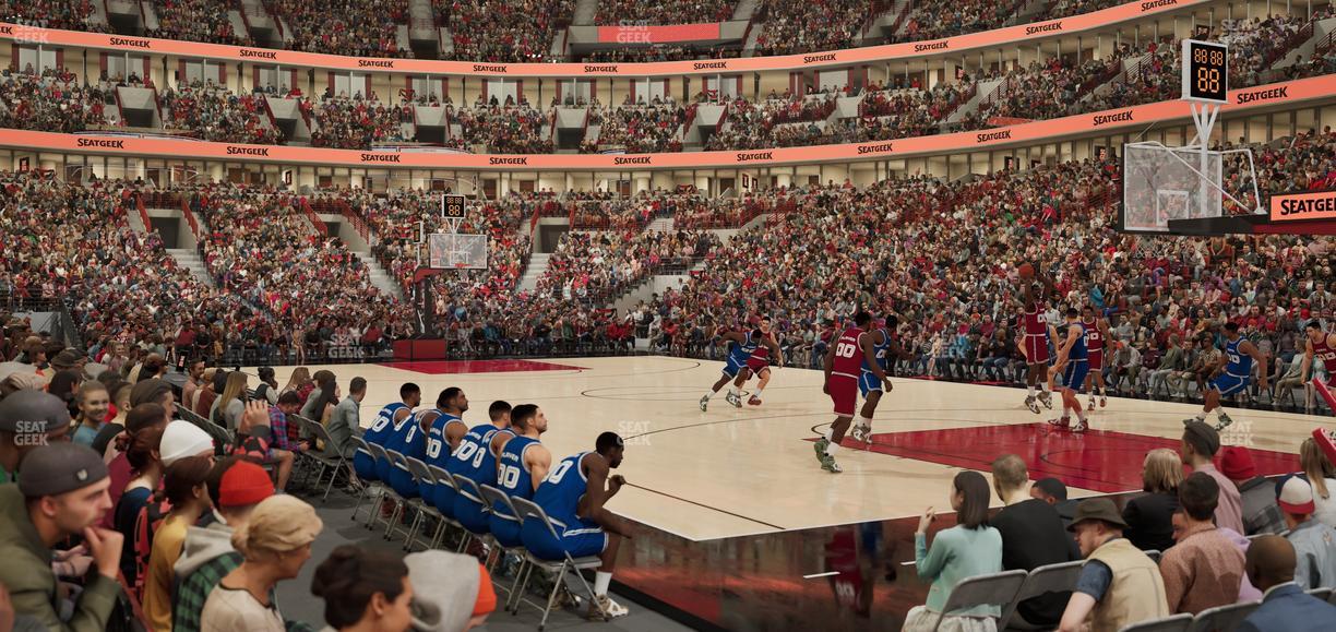 United Center - Section 120 Seat View