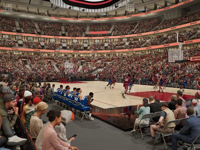 United Center - Section 120 Seat View United Center - Section 120 Seat View