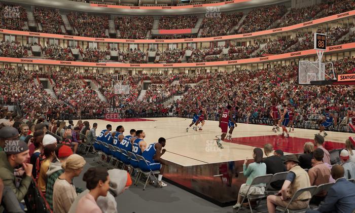 United Center - Section 120 Seat View