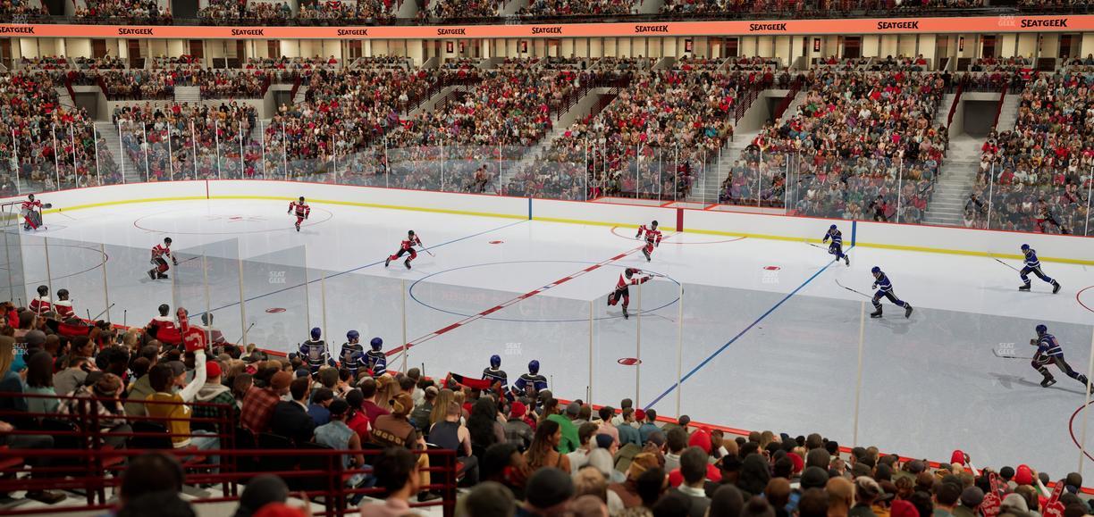 United Center - Section 121 Seat View