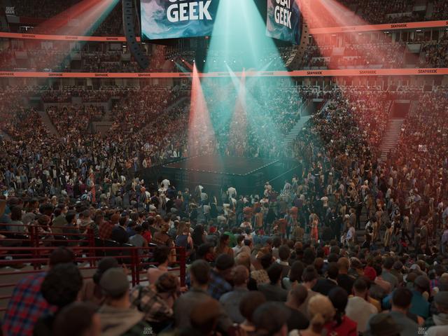 United Center - Section 121 Seat View