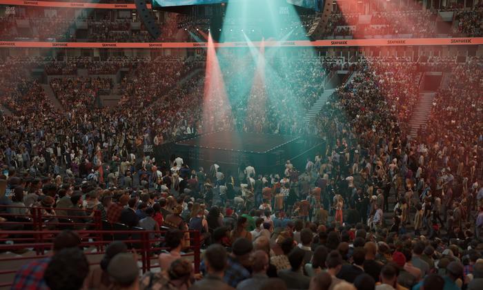 United Center - Section 121 Seat View