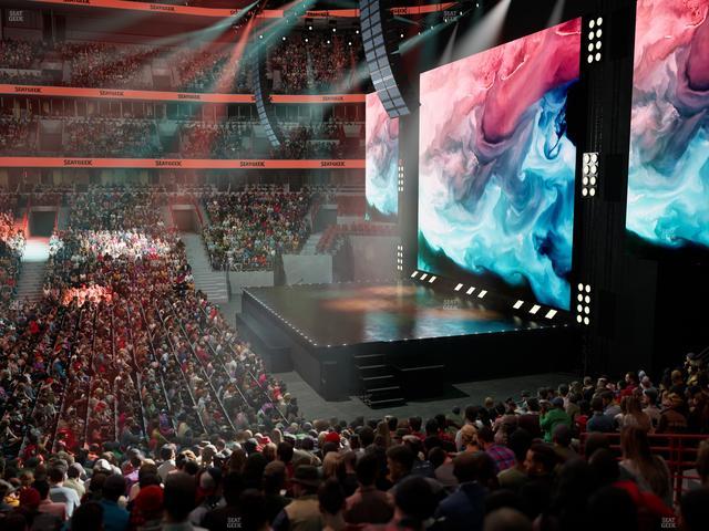 United Center - Section 121 Seat View United Center - Section 121 Seat View