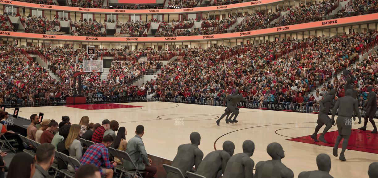 United Center - Section 121 Seat View