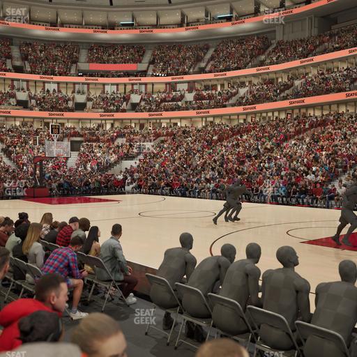 United Center - Section 121 Seat View