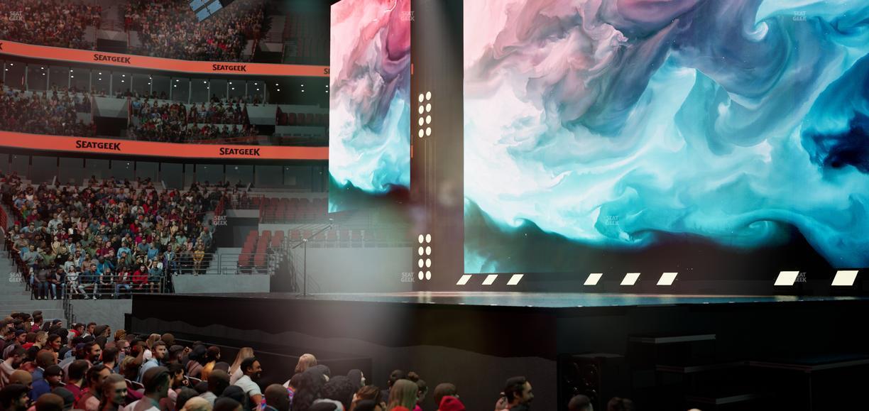 United Center - Section 121 Seat View