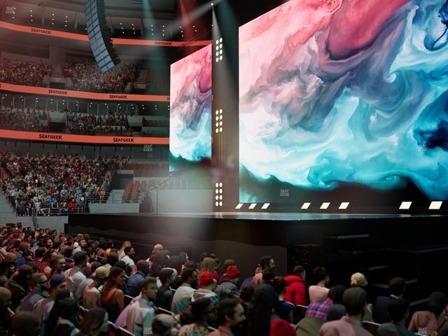 United Center - Section 121 Seat View