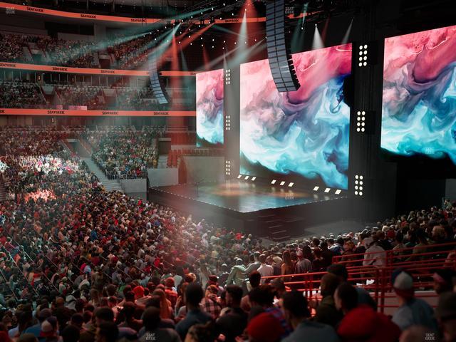 United Center - Section 122 Seat View United Center - Section 122 Seat View