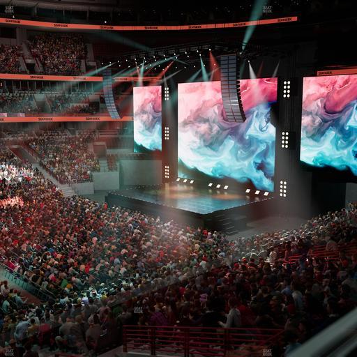 United Center - Section 201 Seat View