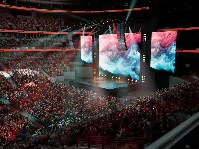 United Center - Section 201 Seat View