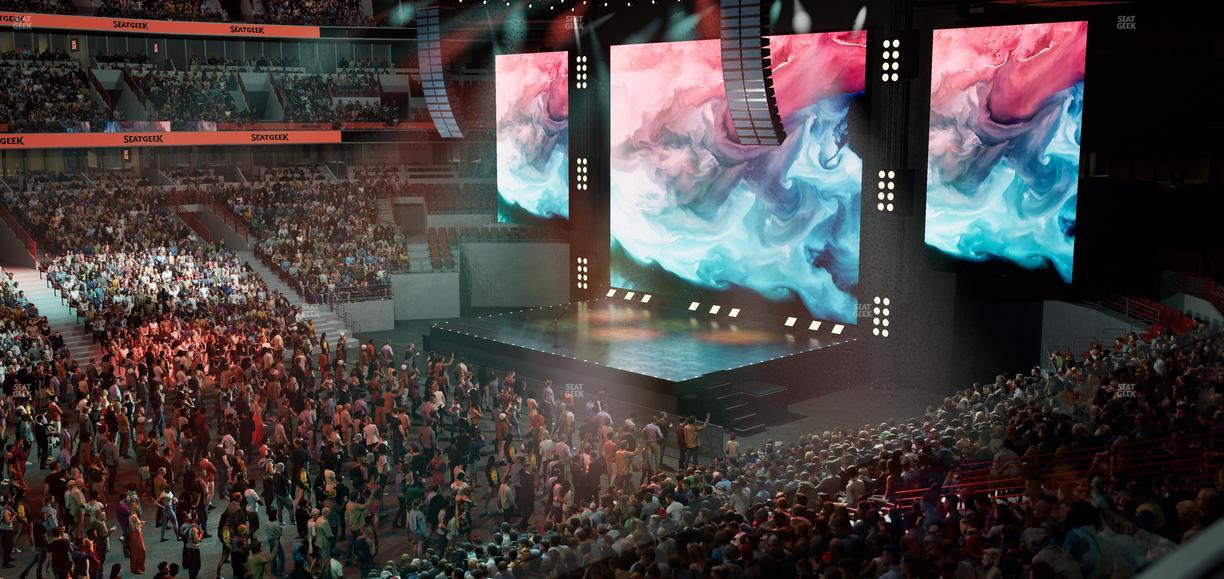 United Center - Section 201 Seat View