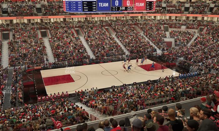 United Center - Section 202 Seat View