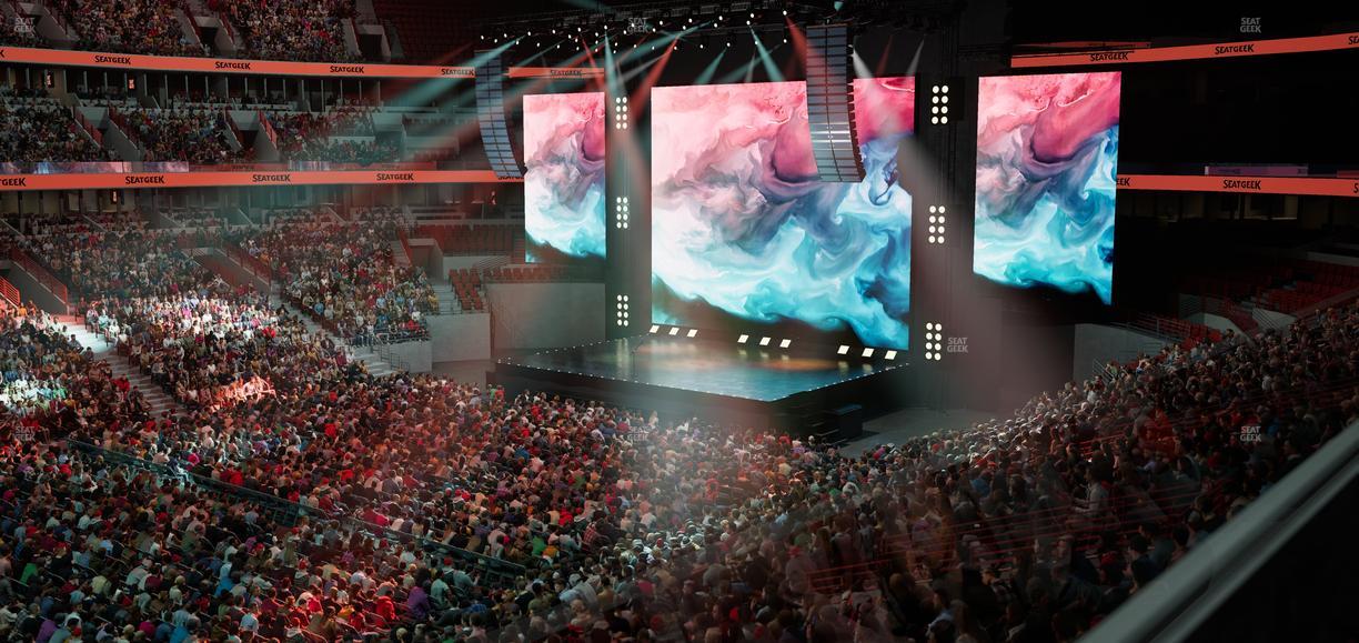 United Center - Section 202 Seat View