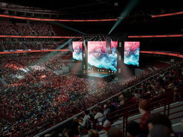 United Center - Section 203 Seat View United Center - Section 203 Seat View