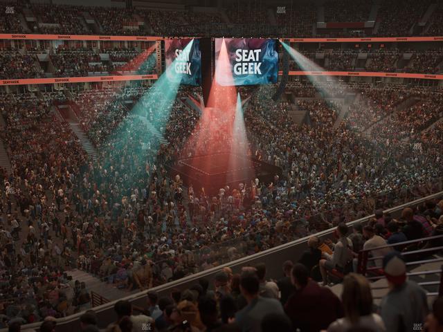 United Center - Section 203 Seat View