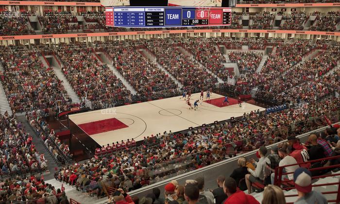 United Center - Section 203 Seat View