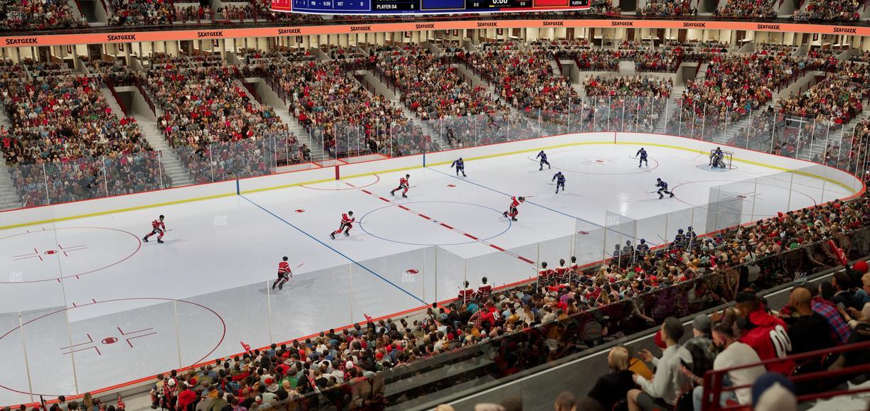United Center - Section 203 Seat View
