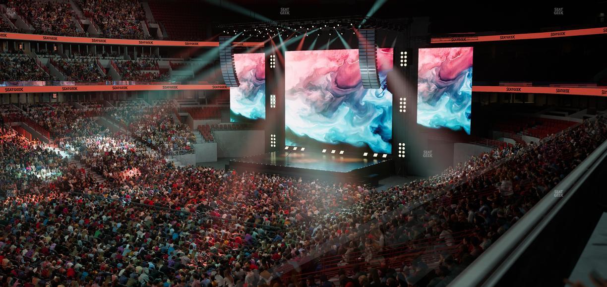 United Center - Section 203 Seat View