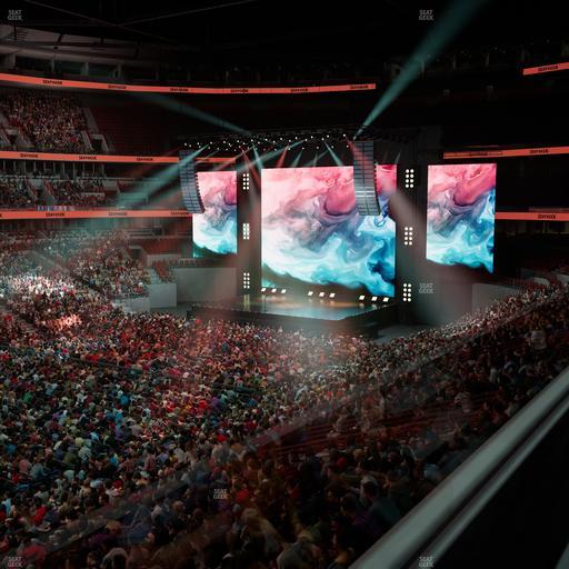 United Center - Section 203 Seat View