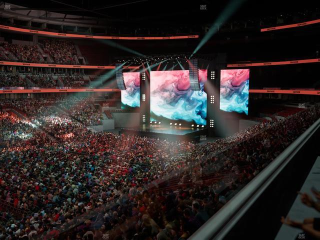 United Center - Section 203 Seat View