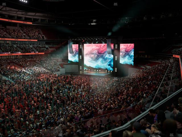 United Center - Section 204 A Seat View United Center - Section 204 A Seat View