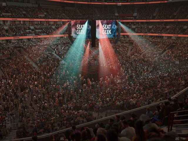 United Center - Section 204 Seat View