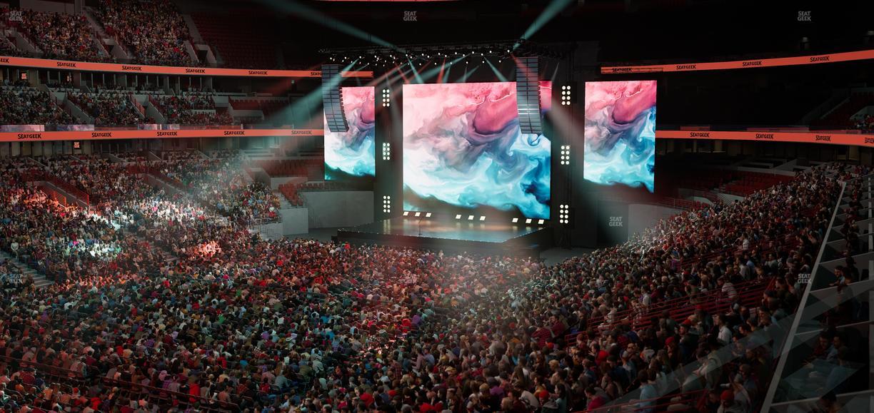 United Center - Section 204 Seat View