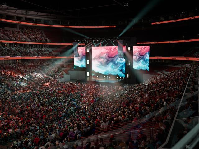 United Center - Section 204 Seat View