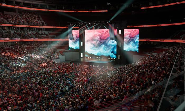 United Center - Section 204 Seat View