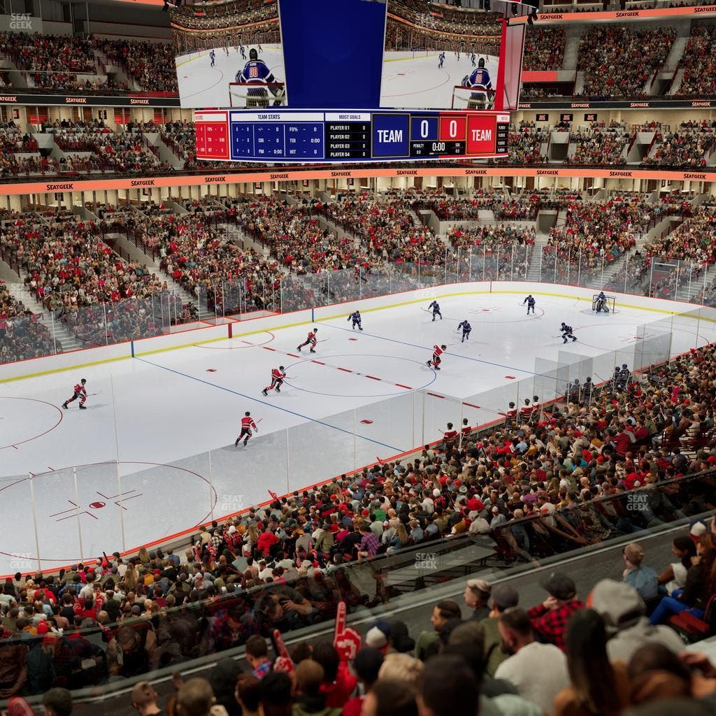 United Center - Section 204 Seat View