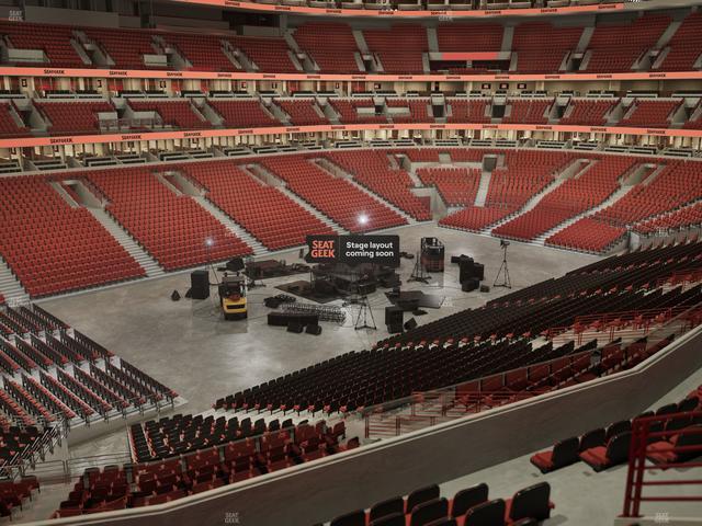 United Center - Section 204 Seat View United Center - Section 204 Seat View