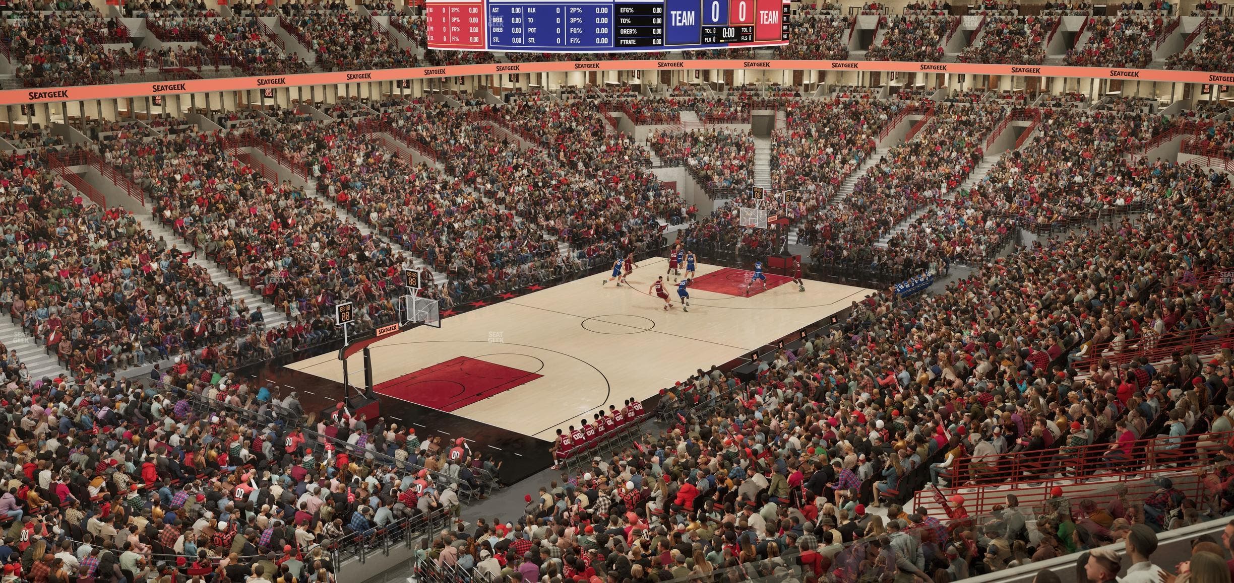United Center - Section 205 Seat View