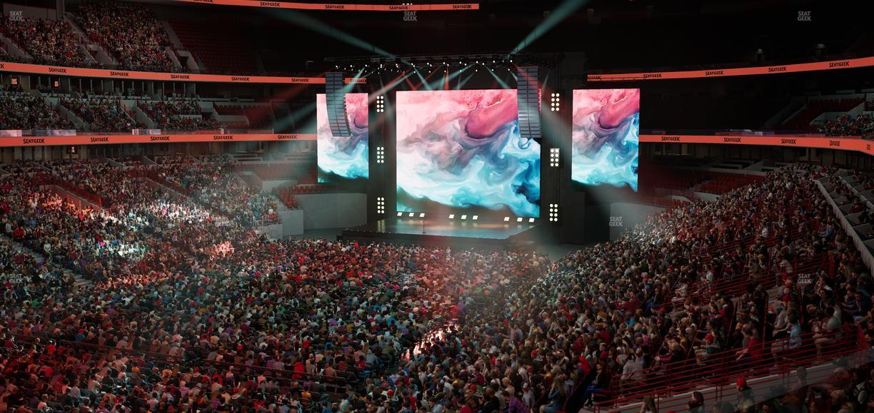 United Center - Section 205 Seat View