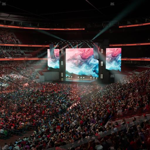United Center - Section 205 Seat View