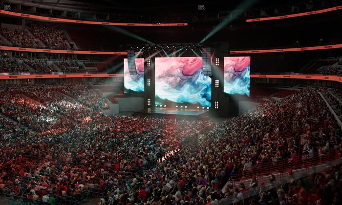 United Center - Section 205 Seat View