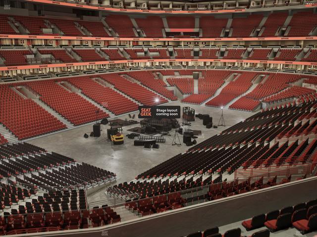 United Center - Section 205 Seat View United Center - Section 205 Seat View