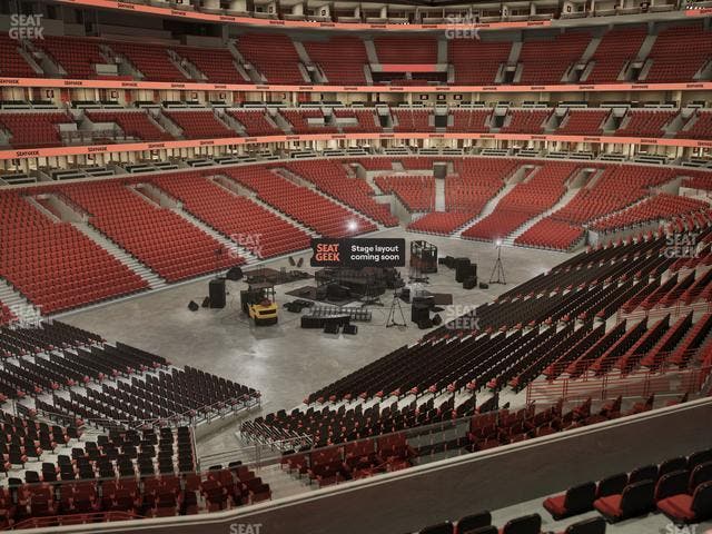 United Center - Section 205 Seat View