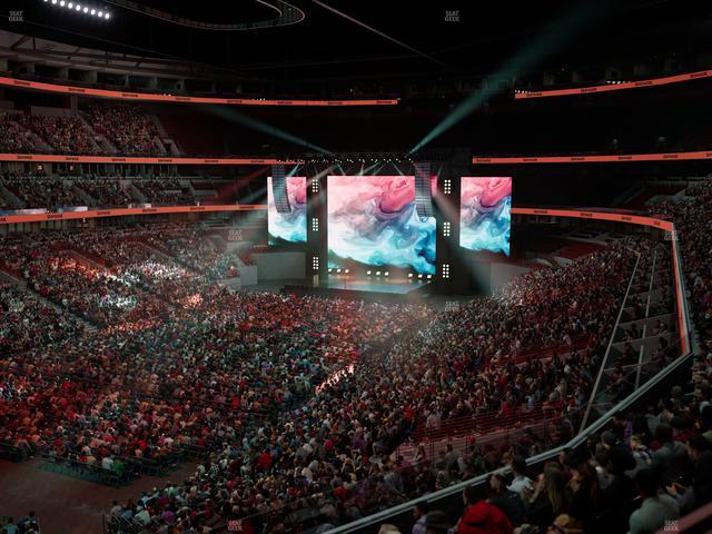 United Center - Section 205 Seat View United Center - Section 205 Seat View