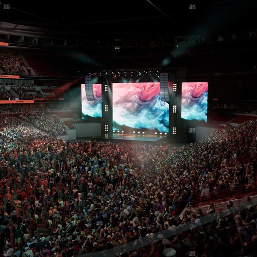 United Center - Section 205 Seat View