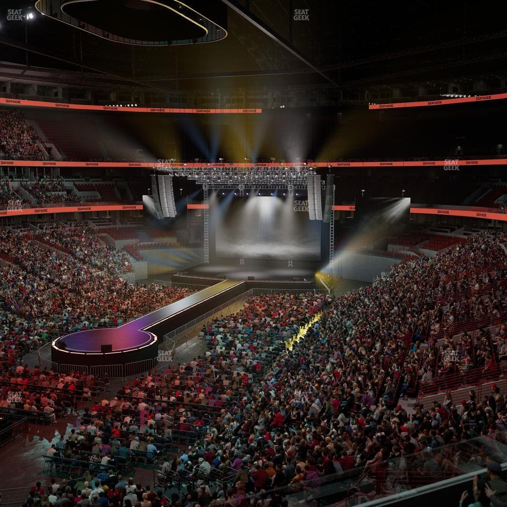 United Center - Section 206 Seat View
