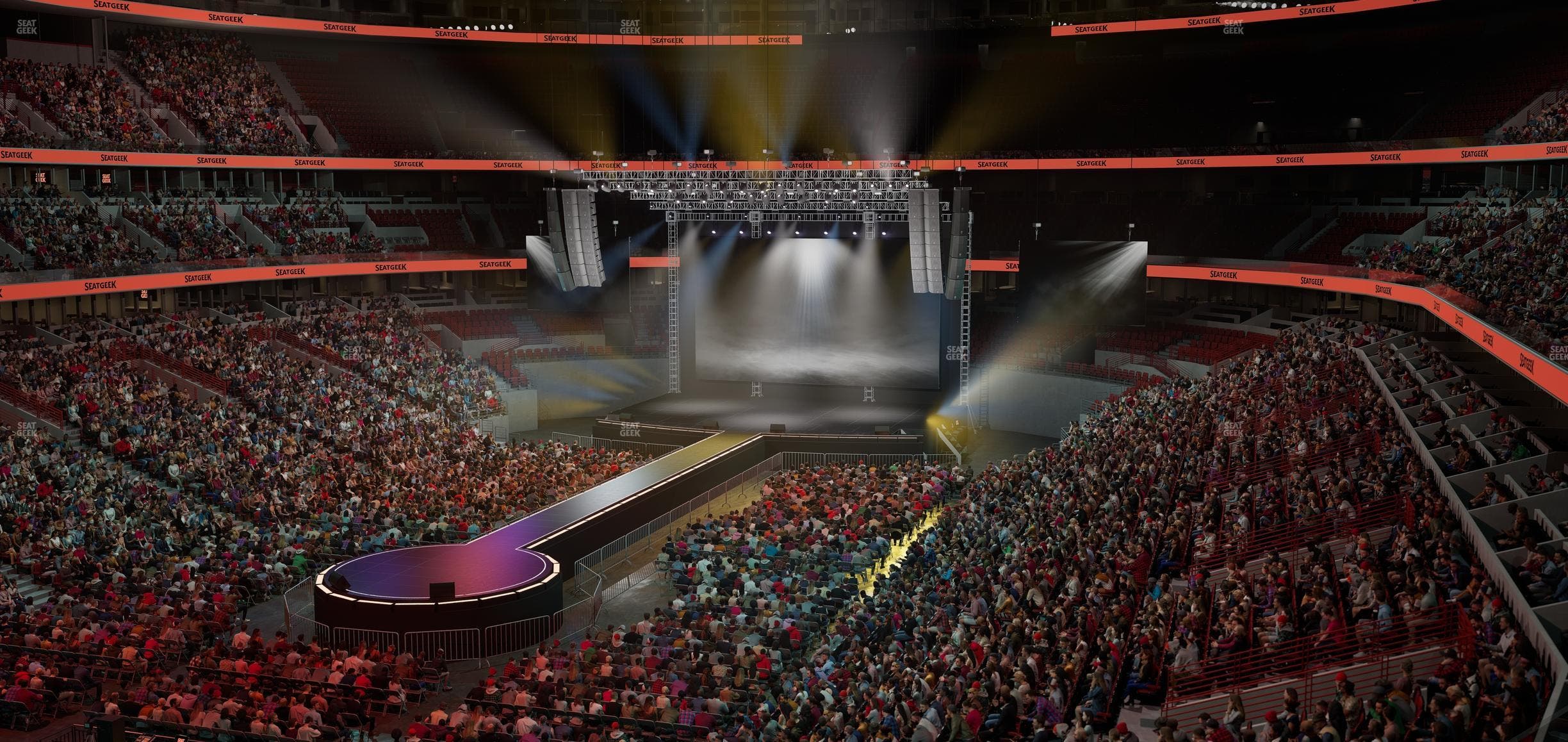 United Center - Section 206 Seat View