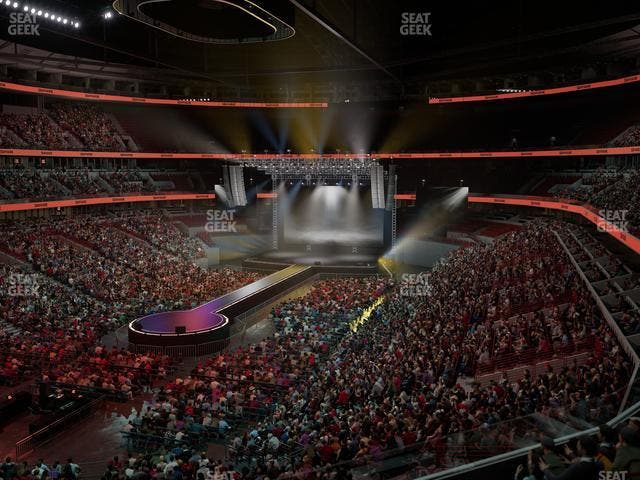 United Center - Section 206 Seat View