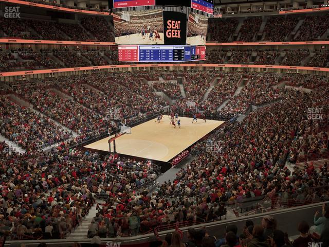 United Center - Section 206 Seat View