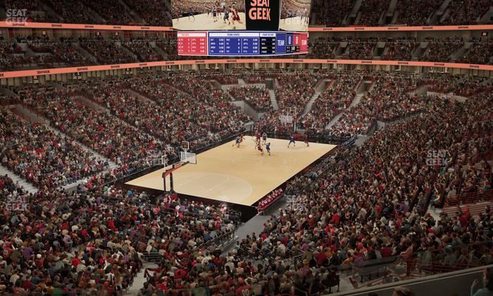 United Center - Section 206 Seat View